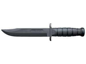 Cold Steel Rubber Training Leatherneck Fixed Blade Knife 7″ Clip Point Santoprene Black For Sale