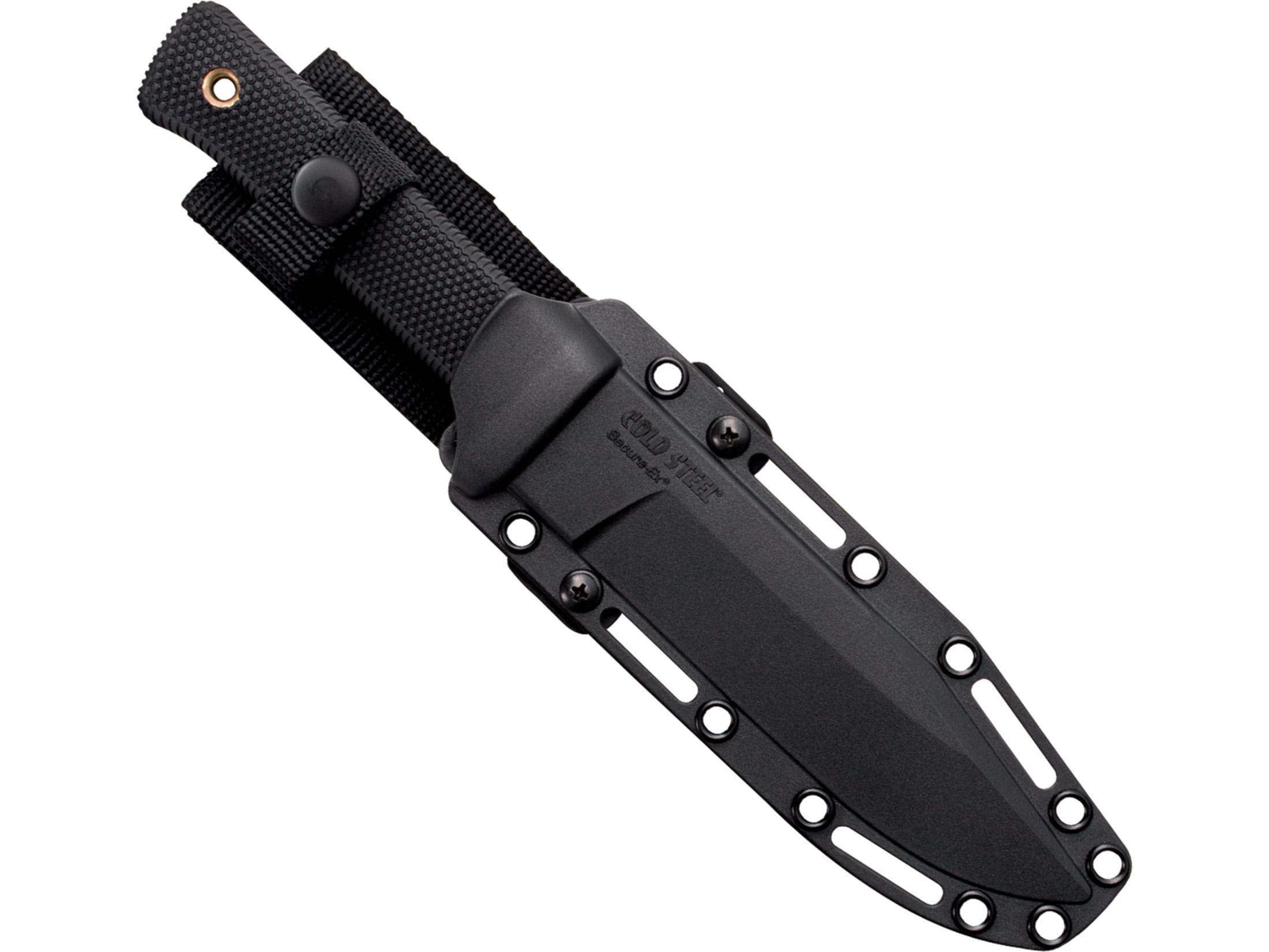 Cold Steel SRK Fixed Blade Knife 6″ Clip Point SK-5 Steel Blade Kray-Ex Handle Black For Sale