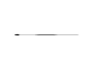 Cold Steel Samburu Spear 7″ 1055 High Carbon Steel Black Blade Black Hickory Handle For Sale