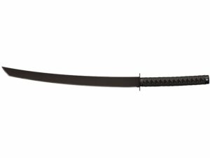 Cold Steel Tactical Katana Machete 24″ 1055 Carbon Steel Blade Polymer Handle Black For Sale