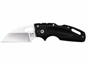Cold Steel Tuff Lite Folding Pocket Knife 2.5″ Wharncliffe AUS 8A Stainless Steel Blade Grivory Handle Black For Sale