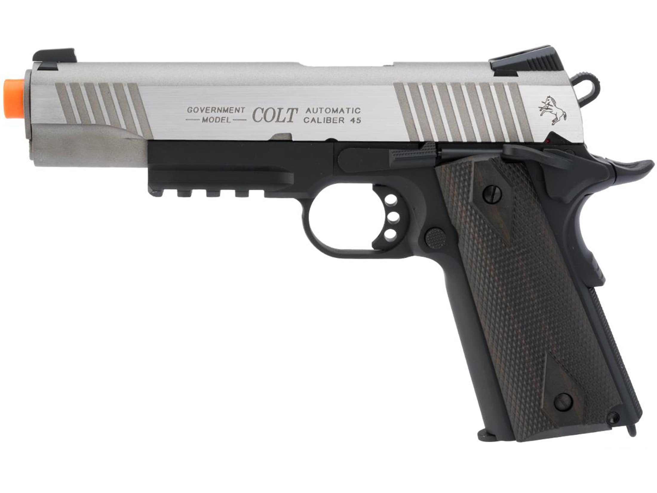 Colt 1911 Rail Gun CO2 Airsoft Pistol For Sale
