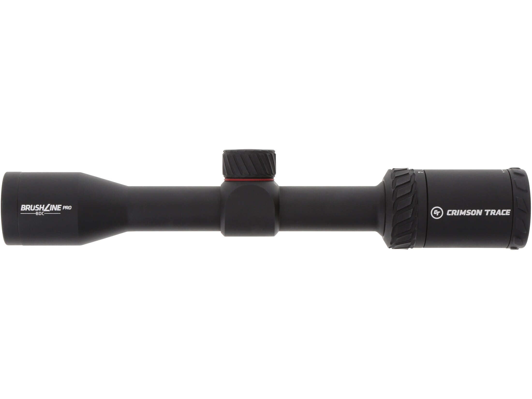Crimson Trace Brushline Pro Rifle Scope 1″ Tube 2-7x 32mm BDC-Rimfire Reticle Matte For Sale