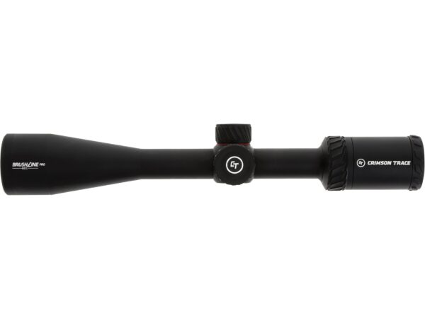 Crimson Trace Brushline Pro Rifle Scope 1″ Tube 4-16x 42mm Zero Reset Capped Turrets BDC Pro Reticle Matte For Sale
