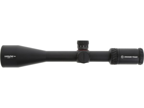 Crimson Trace Hardline Pro Rifle Scope 30mm Tube 4-16x 50mm Side Focus Zero Reset Exposed Turrets MR1-MOA Reticle Matte For Sale