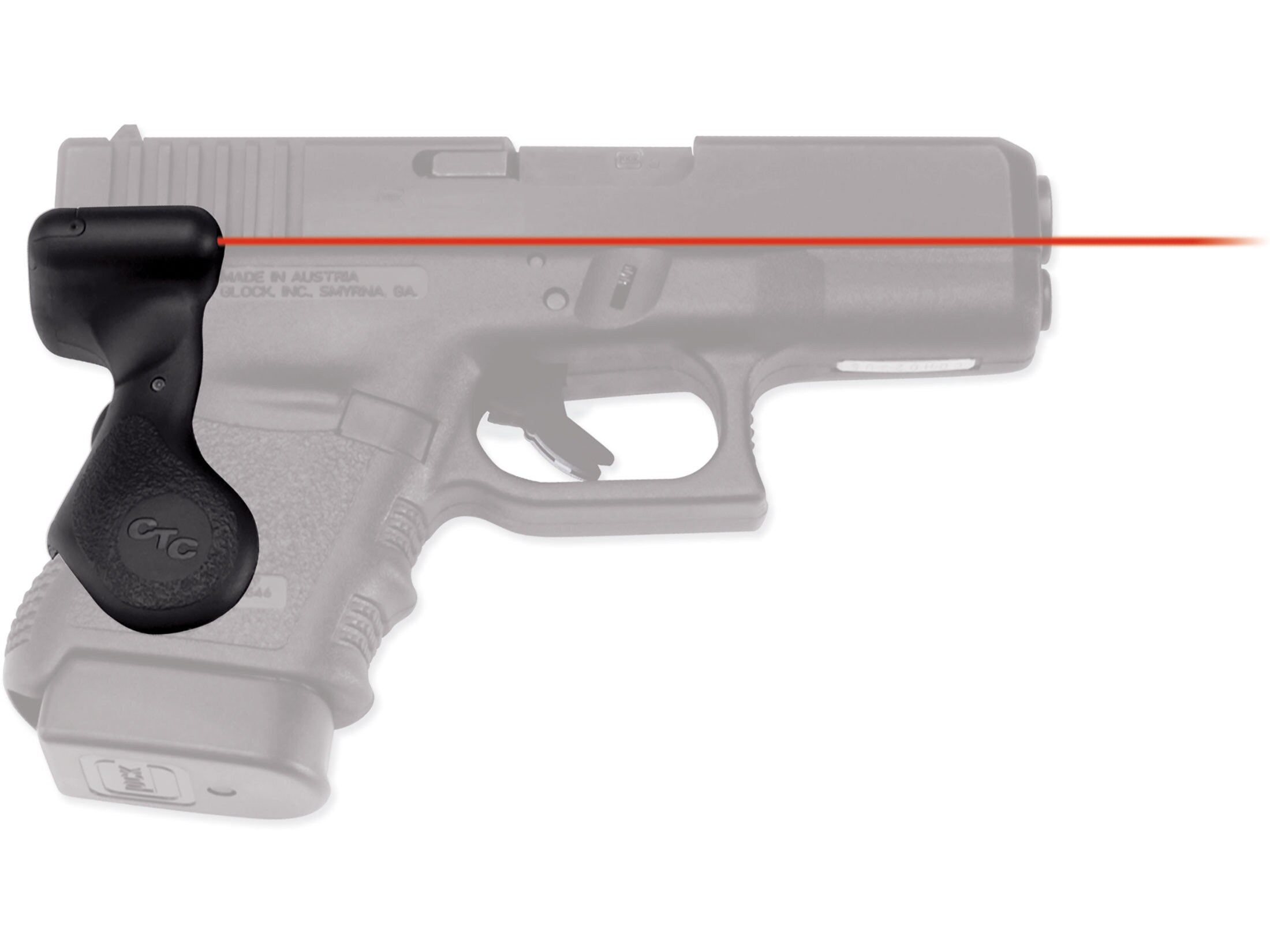 Crimson Trace Lasergrips Glock Gen-3 29, 30 Rear Activation Polymer Black For Sale