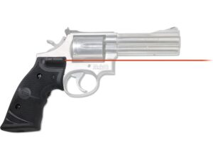 Crimson Trace Lasergrips S&W N-Frame Round Butt Overmolded Rubber Black For Sale