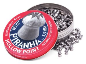 Crosman Piranha Premier Pellets Hollowpoint Tin of 400 For Sale