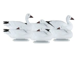 Dakota Decoy X-Treme Upright Floater Snow Goose Decoy Pack of 6 For Sale