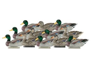 Dakota Decoy X-Treme Weighted Keel Mallard Duck Decoys Pack of 12 For Sale