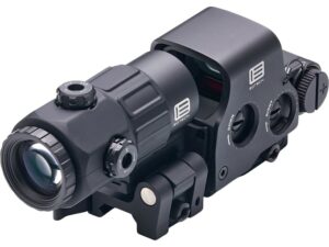 EOTech EXPS3-4 Holographic Hybrid Sight 223 Remington Ballistic Reticle with G45 5X Magnifier and Switch to Side QD mount Matte For Sale