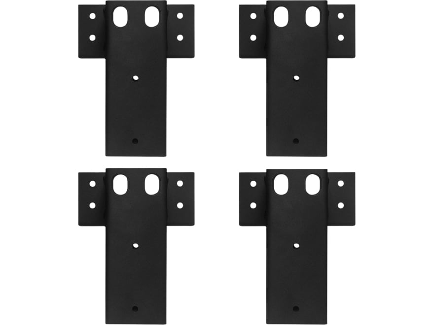 Elevators 4×4 Straight Angle Elevated Blind Brackets Pack of 4 For Sale
