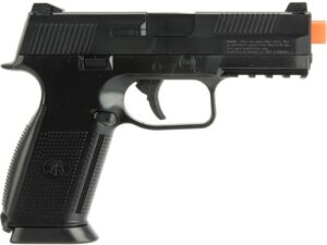 FN FNS-9 Airsoft Pistol 6mm BB Spring Powered Single Shot Black For Sale