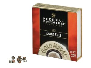 Federal Premium Gold Medal Large Rifle Match Primers #210M Box of 1000 (10 Trays of 100) For Sale
