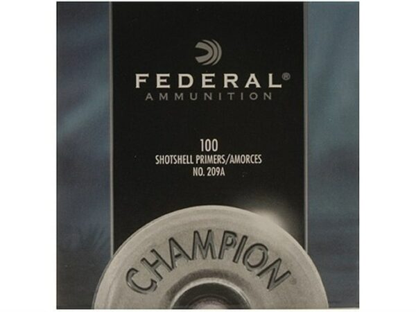 Federal Primers #209A Shotshell Box of 1000 (10 Trays of 100) For Sale