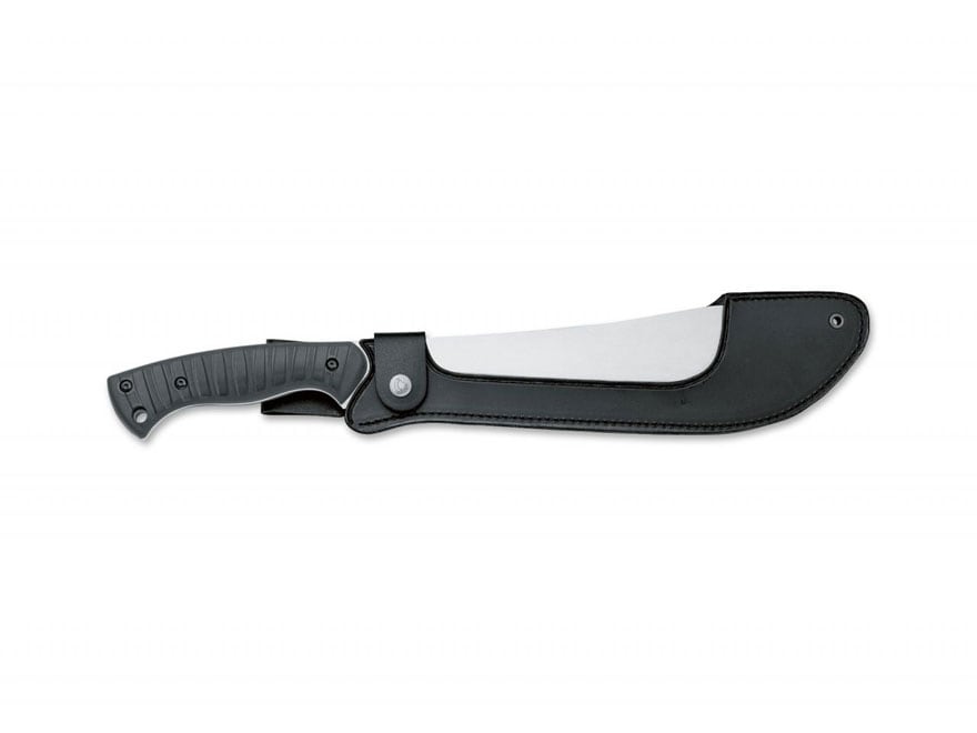 Fox Knives Machete 683 14.2″ 12C27 Stainless Steel Blade FRN Handle Black For Sale