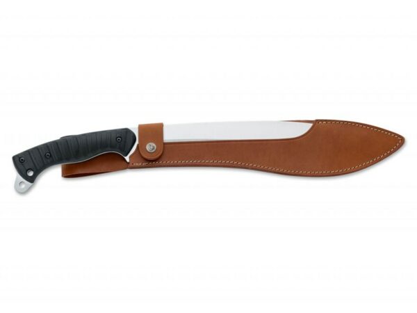 Fox Knives Pathfinder Machete 13.8″ Nitro-B Steel Blade FRN Handle Black For Sale