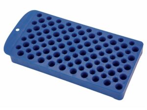Frankford Arsenal Universal Reloading Tray 50-Round Plastic Blue For Sale