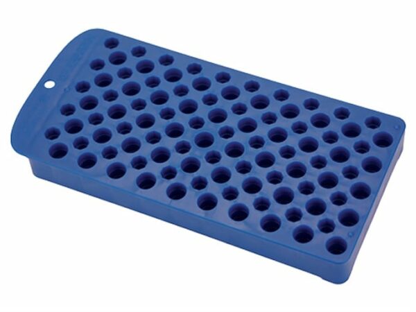 Frankford Arsenal Universal Reloading Tray 50-Round Plastic Blue For Sale