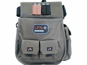 G.P.S. Deluxe Shotgun Shell Pouch with Belt Canvas For Sale