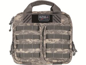 G.P.S. Tactical Double Pistol Range Bag For Sale