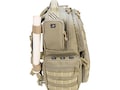 G.P.S. Tactical Range Bag Backpack 2 Pistol Tan For Sale