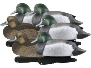 GHG Foam Filled Over-Size Blue-Bill Duck Decoy Pack of 6 For Sale