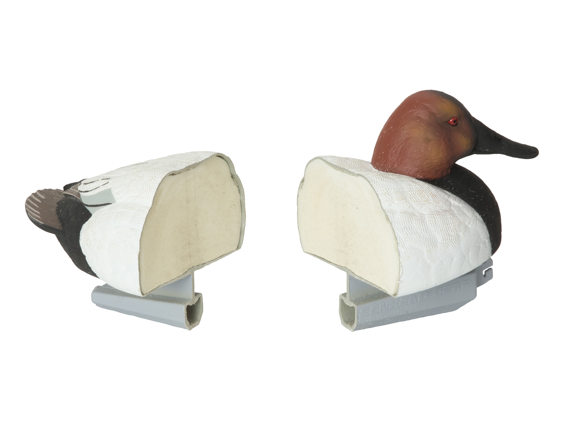 GHG Foam Filled Pro-Grade Canvasback Duck Decoy Pack of 6 For Sale