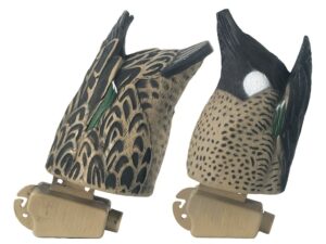 GHG Pro-Grade Blue Wing Teal Butt-Up Feeder Duck Decoy Pack of 2 For Sale