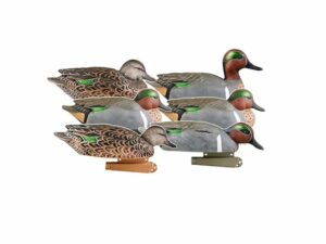 GHG Pro-Grade Green-Winged Teal Duck Decoy Pack of 6 For Sale