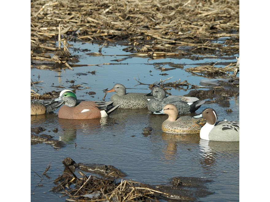 GHG Pro-Grade Puddler Duck Decoy Pack of 6 For Sale