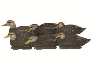 GHG XD Series Pro-Grade Black Duck Decoy Pack of 6 For Sale