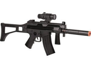 Game Face Pulse R91 AEG Airsoft Rifle 6mm BB Battery Powered Full-Auto Black For Sale