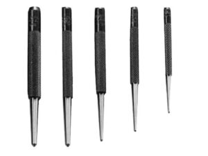 General Tools Center Punch Set 5-Piece Steel For Sale