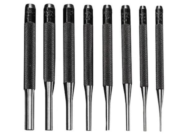 General Tools Drive Pin Punch Set 8-Piece Steel For Sale