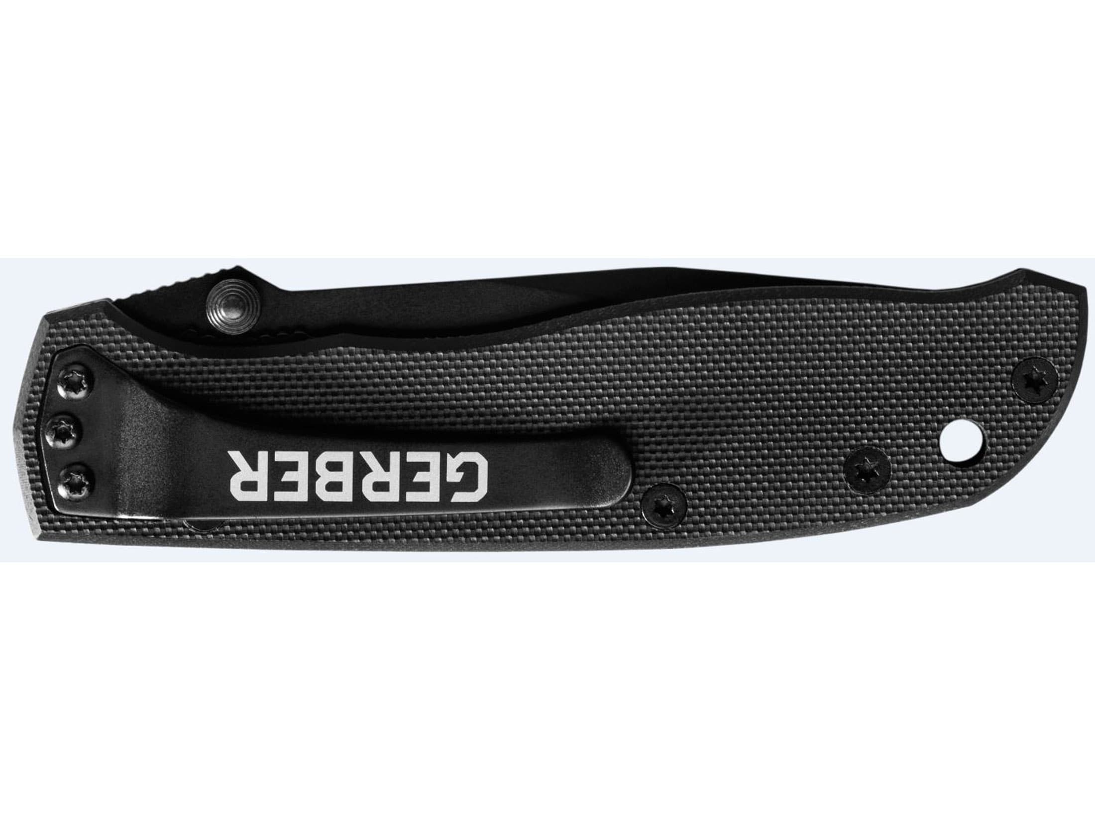 Gerber Air Ranger Folding Pocket Knife 3.2″ Clip Point Stainless Steel Blade G-10 Handle Black For Sale