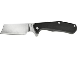 Gerber Asada Folding Knife 3″ Cleaver 7Cr17MoV Stainless Satin Blade Stainless Steel and Aluminum Handle Onyx For Sale
