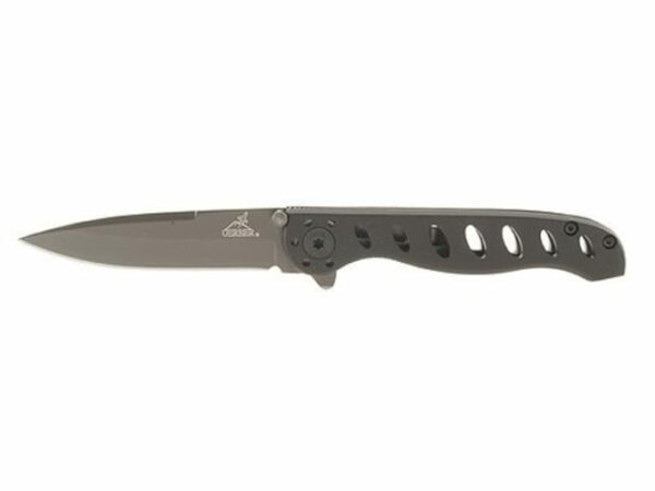 Gerber EVO Jr Folding Knife 2.75″ Stainless Steel Drop Point Blade Aluminum Handle Black For Sale