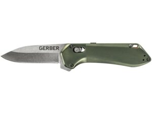 Gerber Highbrow Compact Folding Knife 2.8″ Drop Point 7Cr Stainless Steel Blade Aluminum Handle For Sale