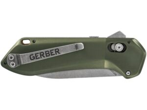 Gerber Highbrow Compact Folding Knife 2.8″ Drop Point 7Cr Stainless Steel Blade Aluminum Handle For Sale