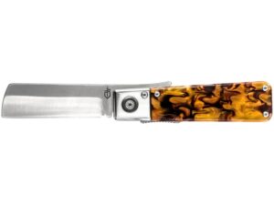 Gerber Jukebox Folding Knife 2.7″ Straight Edge 7Cr17MoV Stainless Steel Blade Acrylic Handle For Sale