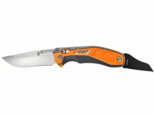 Gerber Randy Newberg DTS Folding Knife 3.7″ Drop Point 440C Stainless Satin Blade Polymer Handle Orange For Sale
