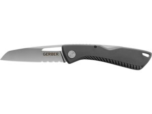 Gerber Sharkbelly Folding Knife 3.2″ Sheepsfoot 420HC Stainless Steel Blade Glass Filled Nylon For Sale