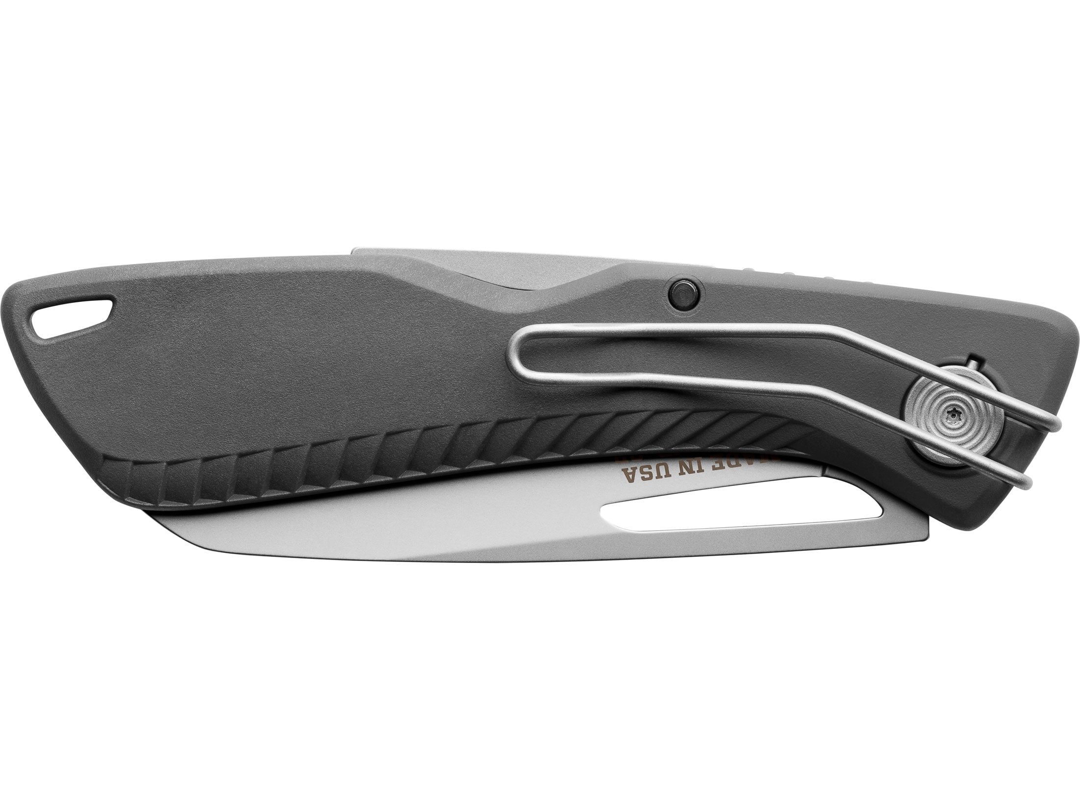 Gerber Sharkbelly Folding Knife 3.2″ Sheepsfoot 420HC Stainless Steel Blade Glass Filled Nylon For Sale