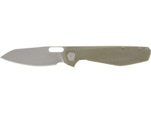 Gerber Slimsada Folding Knife 3.47″ Leaf D2 Tool Steel Stainless Blade Micarta Handle Sage For Sale