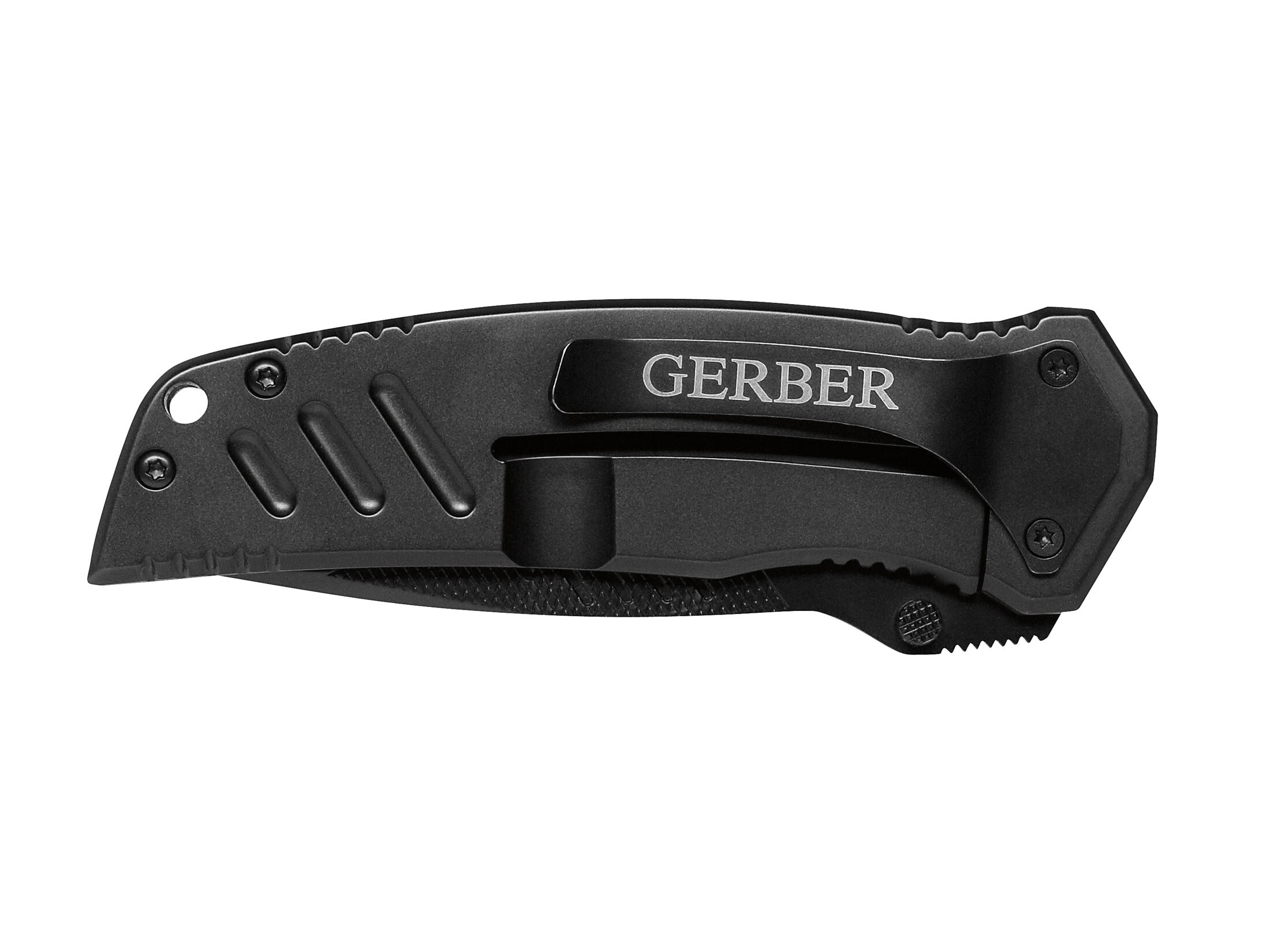 Gerber Swagger Folding Pocket Knife 3.31″ Serrated Drop Point 7Cr17MoV Titanium Nitride Coated Stainless Steel Blade G-10 Handle Black For Sale