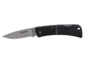 Gerber Ultralight L.S.T. Folding Knife 1.96″ Drop Point 420HC Stainless Steel Blade Black Polymer Handle For Sale