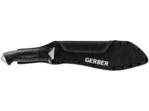 Gerber Versafix Machete 9″ Stainless Steel Blade Durometer Handle Black For Sale