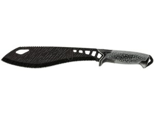 Gerber Versafix Pro Machete 9″ Black Stainless Steel Blade Durometer Handle Gray For Sale