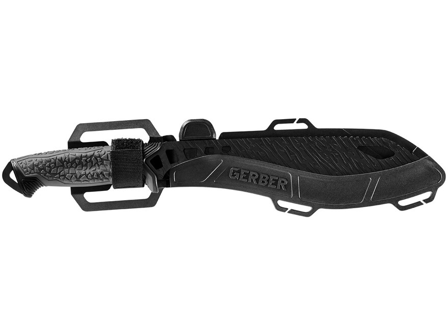 Gerber Versafix Pro Machete 9″ Black Stainless Steel Blade Durometer Handle Gray For Sale